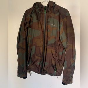 Stussy Camo Zip Up Nylon Jacket